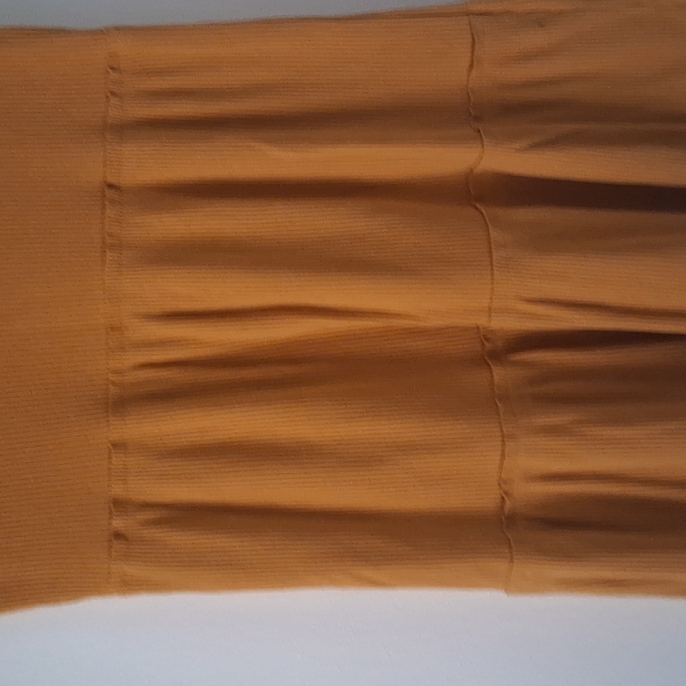 Old Navy Girls Yellow Tiered Dress - Picture 3 of 4